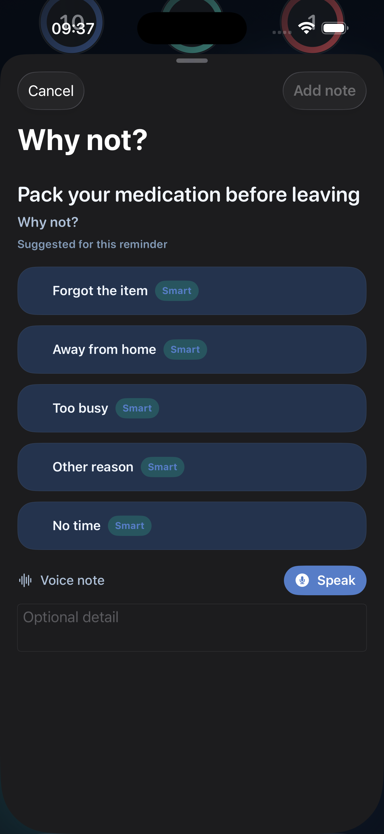 RecoHi | Smart reminders that learn with you